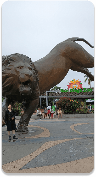 I also love visiting zoological parks and photographing animals of the exotic kind.